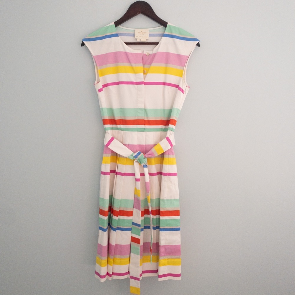 Kate Spade Cape Belted Shirt Dress - Picture 3 of 10